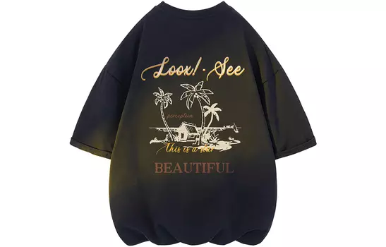 Loox! ЛЮКС! Футболка унисекс, Черный