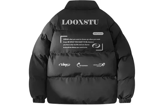 Loox! ЛЮКС! Стеганая куртка унисекс, Черный