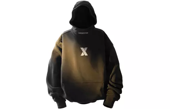 Loox! ЛЮКС! Толстовка Унисекс, Красный (утолщенный, на флисовой подкладке)