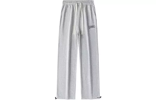 Loox! ЛЮКС! Трикотажные спортивные штаны унисекс, Черный (укороченный, на флисовой подкладке)