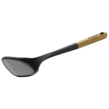 Лопатка Staub Wok, черный / дерево