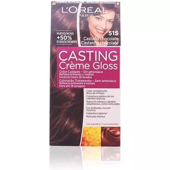 Loreal Paris Color Casting Crёme Gloss 515 Шоколадно-коричневый 600G без аммиака, L'Oreal