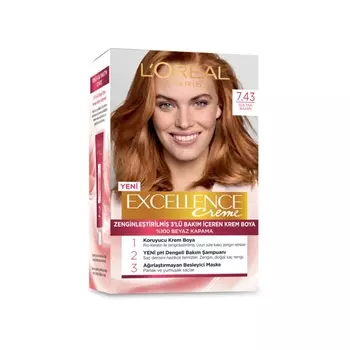 Loreal Paris Excellence Creme 7.43 Султан Медь