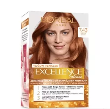 Loreal Paris Excellence Intense 7.43 Корица Медь