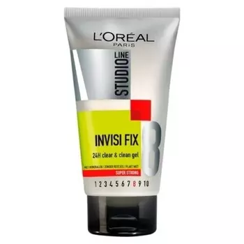 Loreal Paris Studio Line Invisi Fix 8 Гель сильной фиксации 24 часа 150 мл, L'Oreal