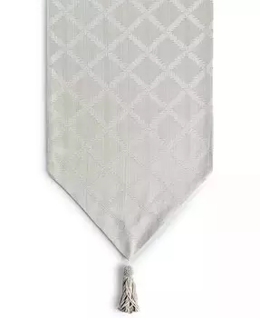 Лорел Лиф 90-дюймовый дорожка Lenox, серебро