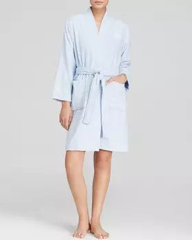 Лорен Ральф Лорен Гринвичский махровый халат Ralph Lauren, синий