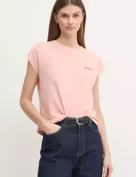 LORENA хлопковая футболка Pepe Jeans, розовый