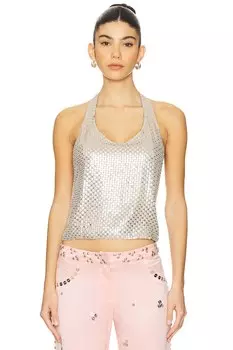 Лоренца топ Siedres, серый