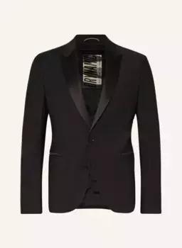 Lorient приталенный пиджак-смокинг Drykorn, черный