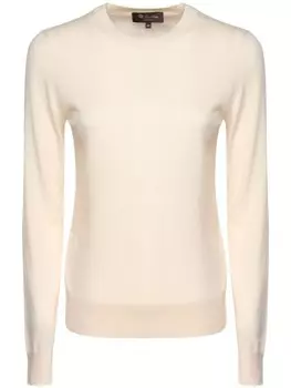 Loro Piana джемпер из кашемира, нейтральный цвет