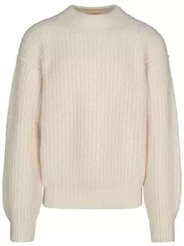 Loro Piana коконирующий свитер, нейтральный цвет