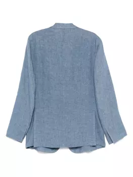 Loro Piana льняной пиджак, синий