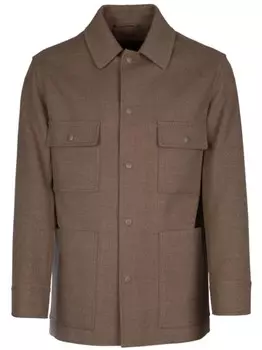 Loro Piana рубашка Darcy, коричневый