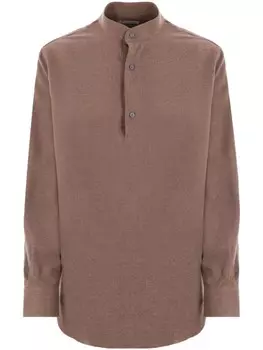 Loro Piana рубашка поло Элиа, коричневый