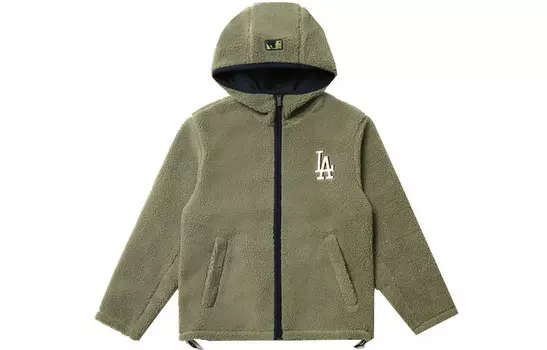 Лос-Анджелес Доджерс флисовая куртка унисекс хаки Mlb