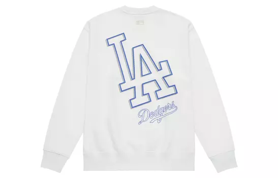 Los Angeles Dodgers Basic Collection 24FW American Свитшот Unisex Ecru MLB, Ecru