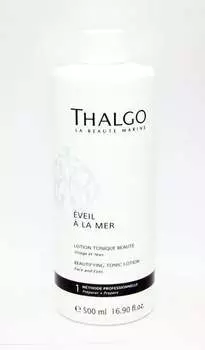 Лосьон Beautifying Tonic увлажняет и успокаивает кожу, 500мл Thalgo Eveil de la Mer Beautifying Tonic