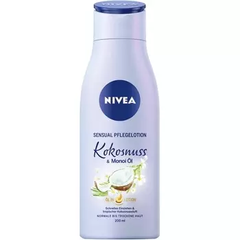 Лосьон для чувственного ухода за телом с кокосом и маслом монои 200 мл, Nivea