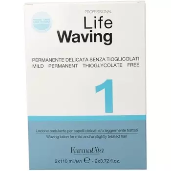 Лосьон для перманентной завивки Life Waving 1 110 мл — упаковка из 2 шт. Farmavita