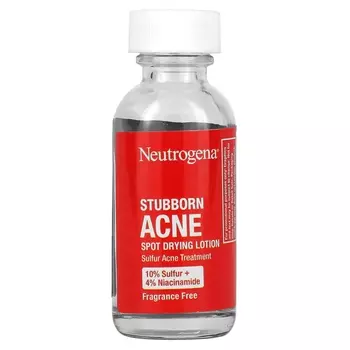 Лосьон для сушки пятен Neutrogena Stubborn от угревой сыпи, 30 мл