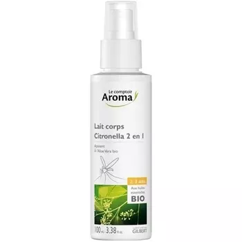 Лосьон для тела 2 в 1 с цитронеллой 100 мл Le Comptoir Aroma