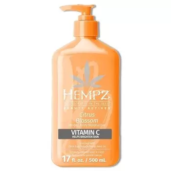 Лосьон для тела Citrus Blossom Limited Edition Ежедневный увлажняющий крем Hempz