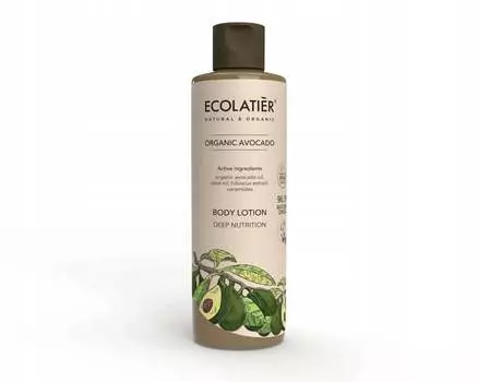 Лосьон для тела Deep Nutrition Organic Avocado, 250 мл Ecolatier