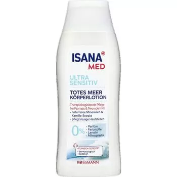Лосьон для тела Мертвого моря ISANA, 250 ml