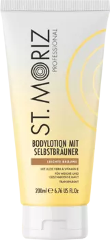 Лосьон для тела с автозагаром «Увлажняющий крем для ежедневного загара» легкий 2000мл St. Moriz