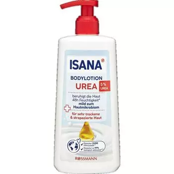 Лосьон для тела с мочевиной ISANA, 300 ml
