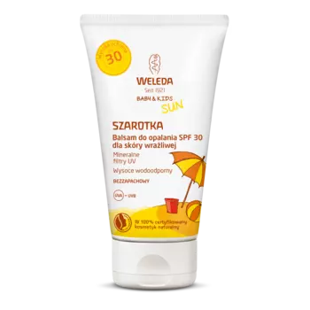 Лосьон для тела с spf30 для детей Weleda Baby&Kids Sun Szarotka, 150 мл