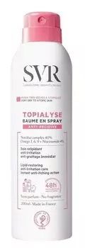 Лосьон для тела Svr Topialyse Baume En Spray, 200 мл