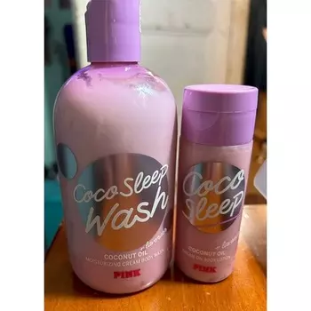 Лосьон для тела Victoria'S Secret Pink Coco, 3 жидких унции, и крем-гель для душа, 12 унций, Victoria Secret/ Pink