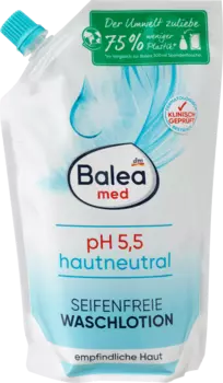 Лосьон для умывания без мыла нейтральный для кожи сменная упаковка 500 мл Balea