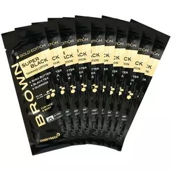 Лосьон для загара, 10 шт. TannyMaxx, Super Black Gold