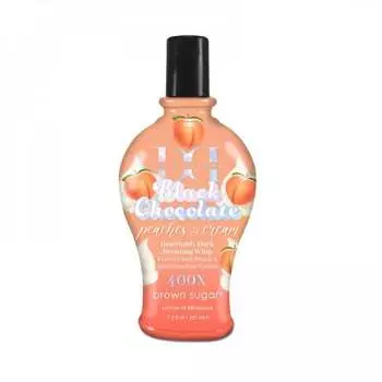 Лосьон для загара Brown Sugar, Double Dark Black, шоколадно-персиковые и сливочные, 221 мл