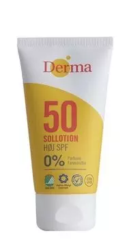 Лосьон для загара Derma Sun SPF50, 100 мл