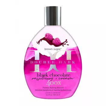 Лосьон для загара с клубникой в шоколаде Brown Sugar, Double Dark, 400мл