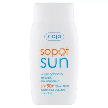 Лосьон для загара Ziaja Sopot Sun SPF50+, 125 мл