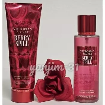 Лосьон и спрей с ароматом ягод Victoria Secret Berry Spill — новинка, Victoria'S Secret