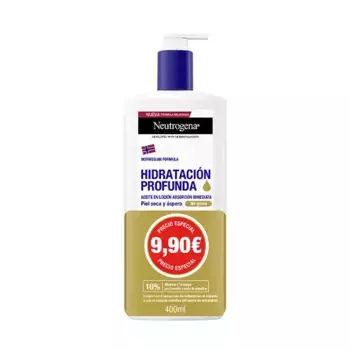 Лосьон мгновенного впитывания Aceite Hidratacin Profunda Neutrogena, 400 ml