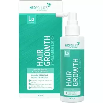 Лосьон, стимулирующий рост волос, с 7% неоксилом, 90 мл, Neofollics
