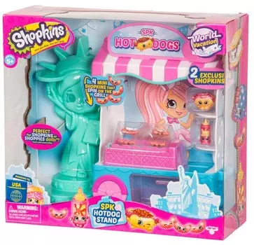 Лось, Шопкинс, киоск с хот-догами Moose