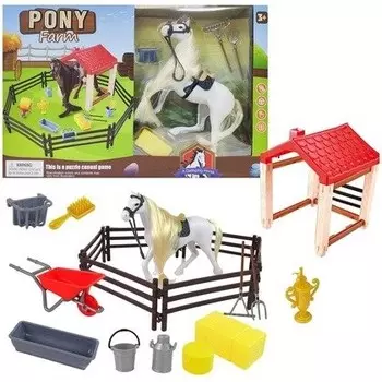 Лошадь с аксессуарами Trifox