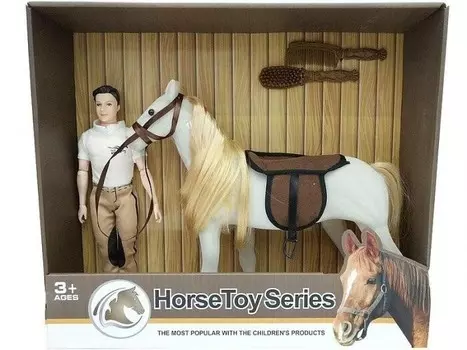 Лошадь с жокеем Inna marka