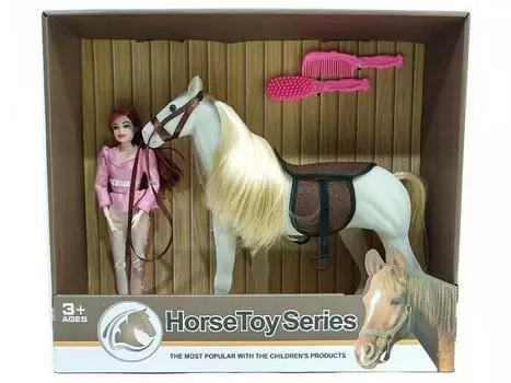 Лошадь с жокеем Inna marka