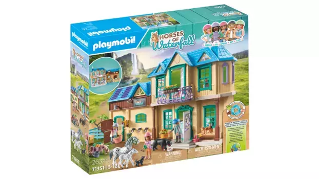 Лошади водопада ранчо водопада Playmobil