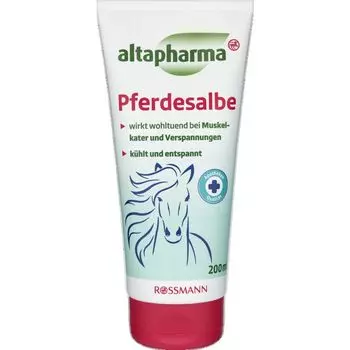 Лошадиная мазь altapharma, 200 ml