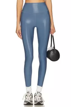 Лосины с высоким блеском 7/8 Spiritual Gangster, blue jean